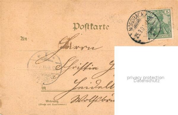 Nordrach Panorama Kurhaus Sanatorium Litho – Bild 2