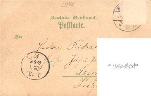 Wilhelmshaven Werft Park Rathaus Kaiserliche Post Litho Deutsche Reichspost – Bild 2