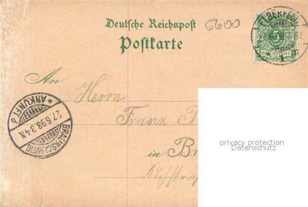 Elberfeld Wuppertal Rathaus Stadthalle Barmen Brausenwerther Platz Deutsche Reic – Bild 2