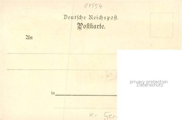 Kretzschwitz Soellmnitz Totalansicht Gasthof Reussengrube Deutsche Reichspost Li – Bild 2