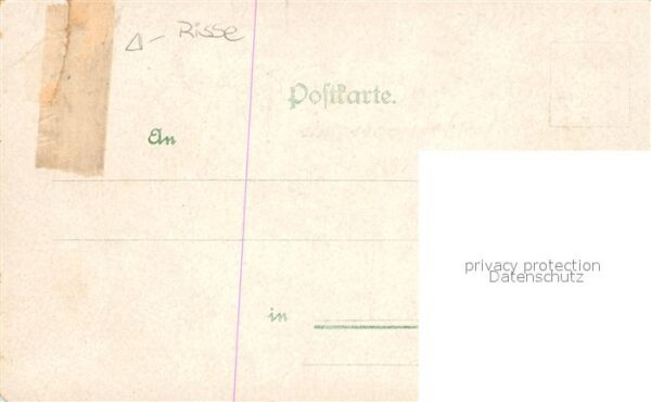 Hertingen Bad Bellingen Panorama Schwarzwald Gasthaus zum Reichsadler Litho – Bild 2