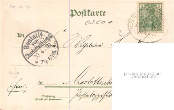 Sonnenburg Slonsk Neumark St Johanniter Ordensschloss Krankenhaus Kirche Litho – Bild 2
