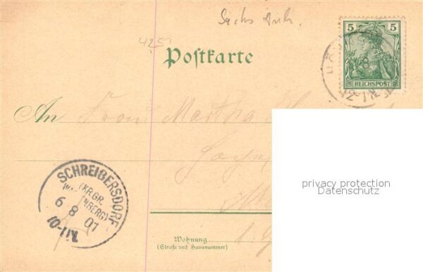 Rollsdorf Totalansicht Litho – Bild 2
