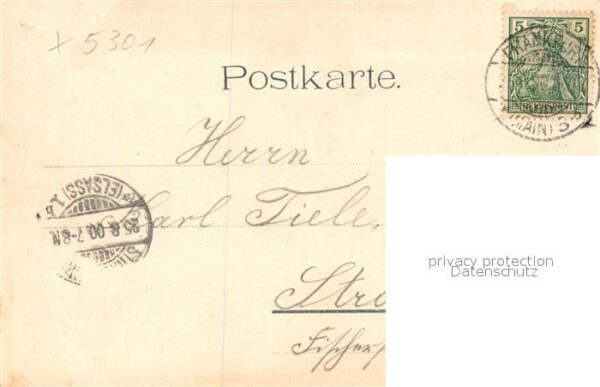 Utzberg Ansicht mit Kirche Pfarrhaus Gasthof Litho – Bild 2