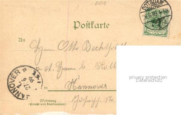 Nedlitz Potsdam Wirtshaus zur Roemerschanze Litho – Bild 2