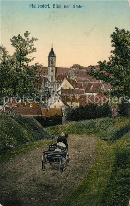 Pfullendorf Ansicht mit Kirche
