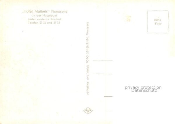 Pirmasens Hotel Matheis – Bild 2
