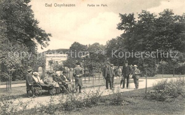 Bad Oeynhausen Partie im Park