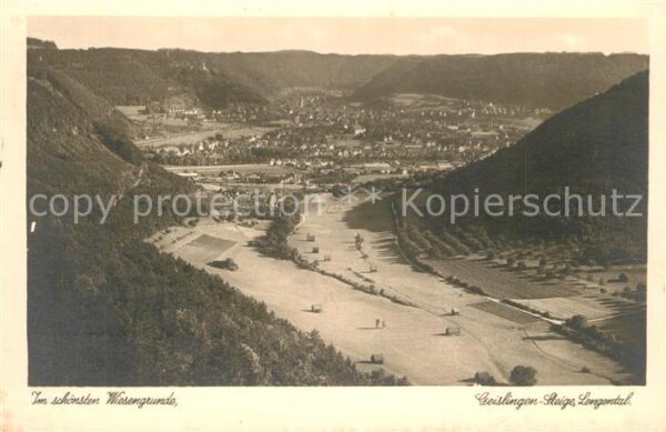 Geislingen Steige Lengental Panorama