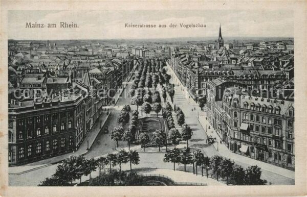 Mainz Rhein Kaiserstrasse