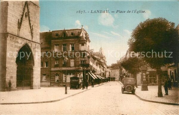 Landau Pfalz Place de l Eglise