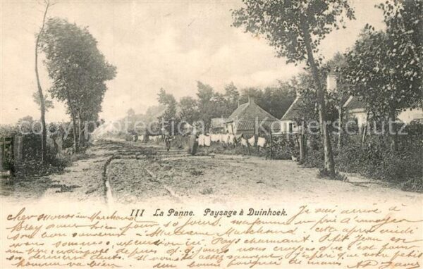 La Panne Veurne Paysage a Duinhoek