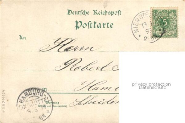 Klein Flottbek Gastwirtschaft zum Quellenthal Bahnhof Holtbek Quellenthalpartie – Bild 2