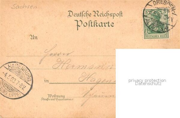 Dresden Kgl Grossen Garten Etablissement Grosse Wirtschaft – Bild 2