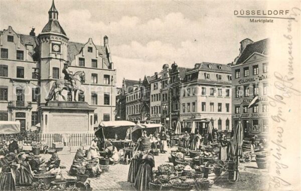 Duesseldorf Marktplatz
