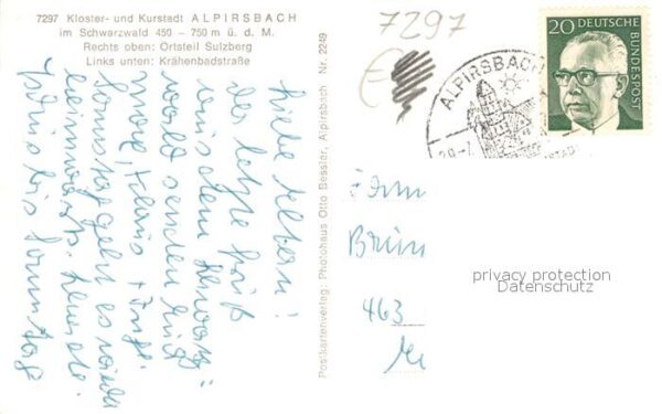 Alpirsbach OT Sulzberg und Kraehenbadstrasse – Bild 2
