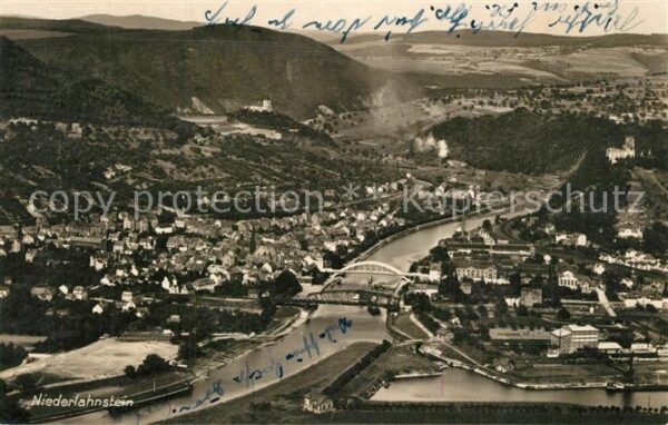 Niederlahnstein Fliegeraufnahme
