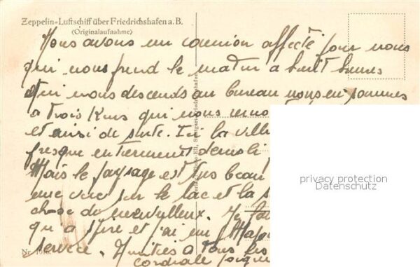 Friedrichshafen Bodensee Zeppelin Luftschiff ueber Friedrichshafen – Bild 2