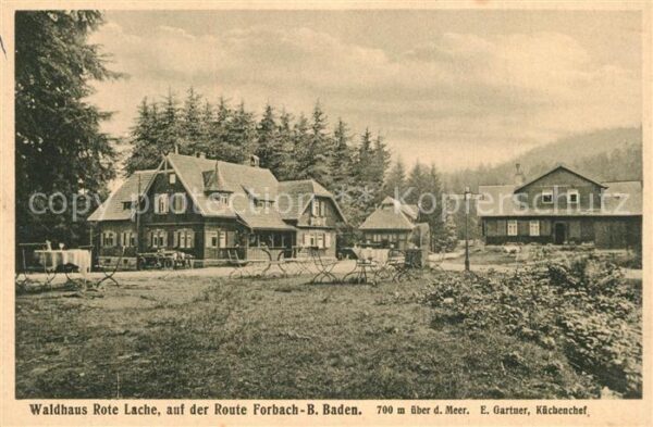 Forbach Baden Waldhaus Rote Lache