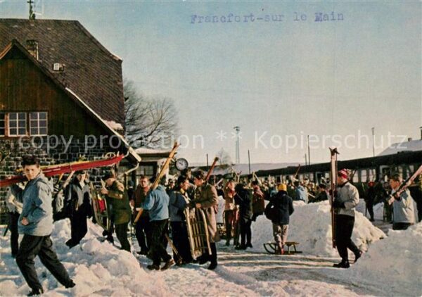 Frankfurt Main Mit der DB ins Winterparadies