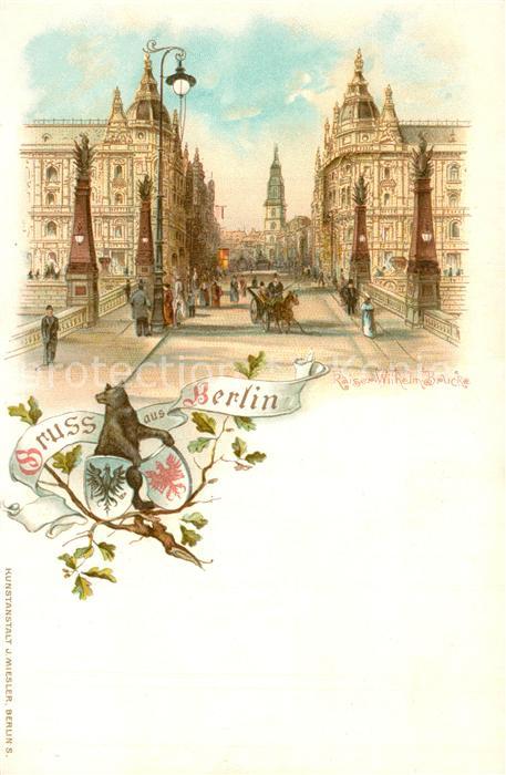 Berlin Kaiser Wilhelm Bruecke