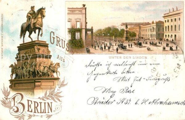 Berlin Unter den Linden
