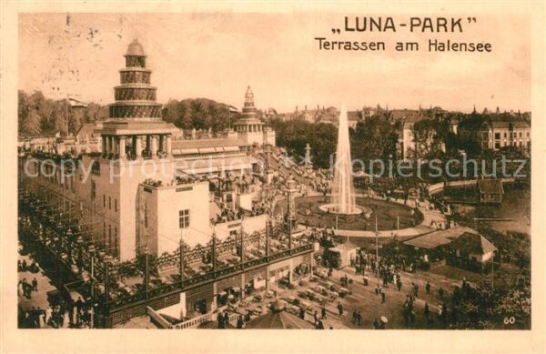 Halensee Berlin Luna Park Terrassen