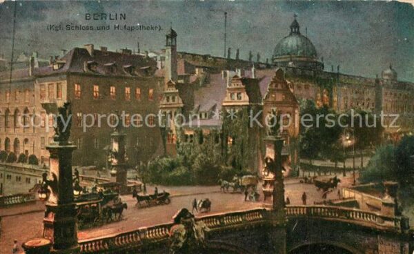 Berlin Koenigliches Schloss Hofapotheke
