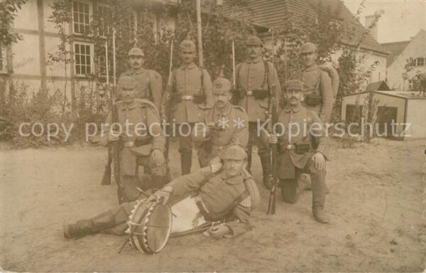 Zossen Brandenburg Soldaten Gruppenfoto