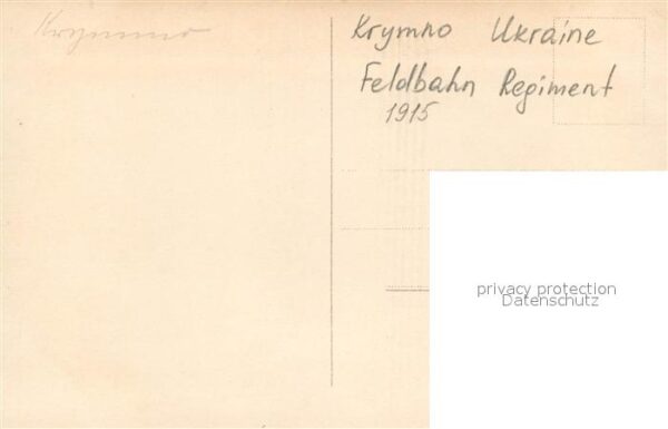 Krymno Feldbahn Regiment – Bild 2