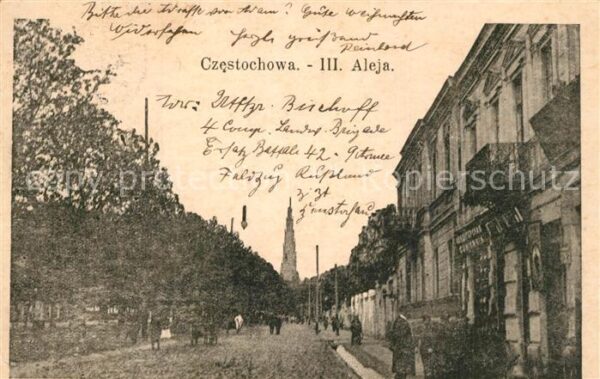 Czestochowa Schlesien III. Aleja