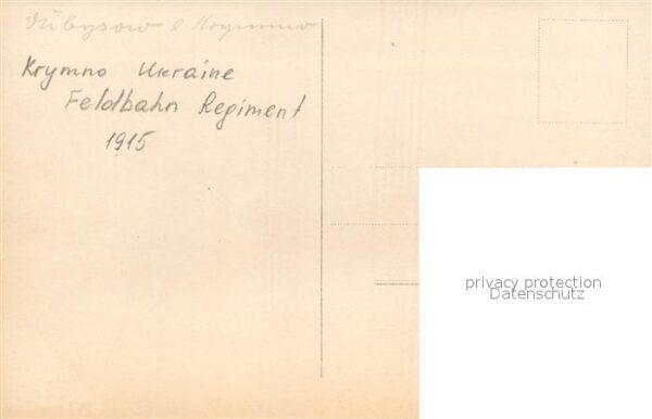 Krymno Feldbahn Regiment – Bild 2