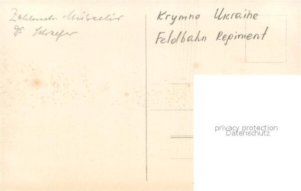 Krymno Feldbahn Regiment – Bild 2