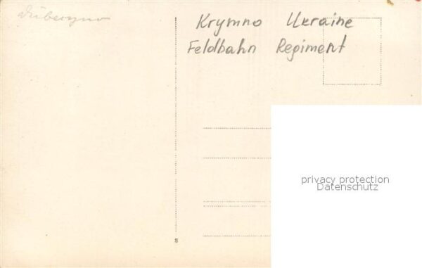 Krymno Feldbahn Regiment – Bild 2