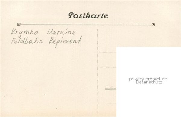 Krymno Feldbahn Regiment – Bild 2