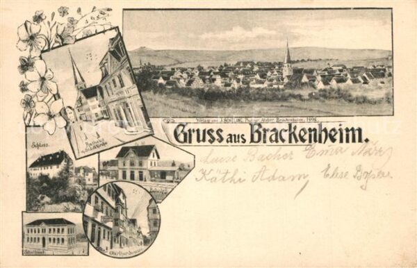 Brackenheim Rathaus Kirche Schloss