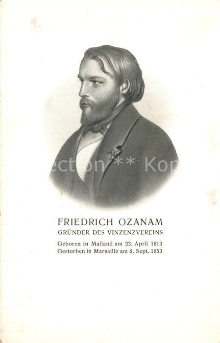 Persoenlichkeiten Friedrich Ozanam
