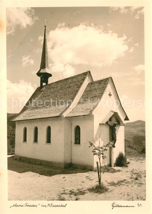 Foto Gutermann Maria-Frieden Kapelle Wiesental