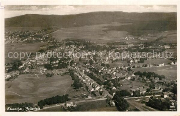 Clausthal-Zellerfeld Fliegeraufnahme