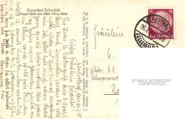 Clausthal-Zellerfeld Fliegeraufnahme – Bild 2