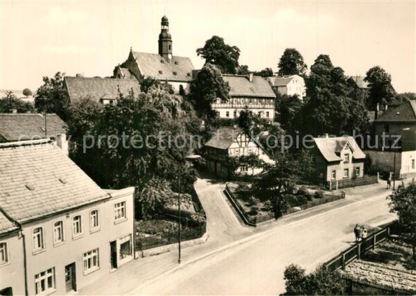 Steinpleis Teilansicht mit Kirche