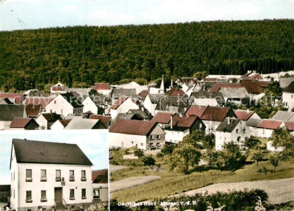 Hausen Hoehe Panorama Gasthaus Pension Deutsches Haus
