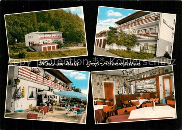 Grossaltenstaedten Gasthof Pension Haus am Walde