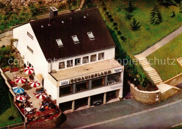 Bernkastel-Kues Hotel Restaurant Schau ins Land Fliegeraufnahme