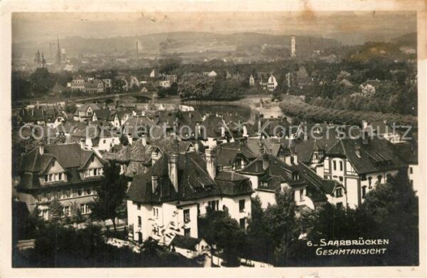 Saarbruecken Gesamtansicht