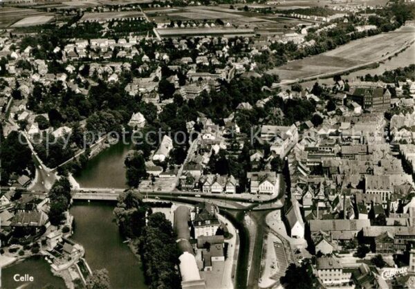 Celle Niedersachsen Fliegeraufnahme