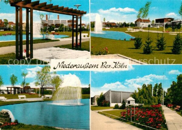 Niederaussem Park Teilansichten