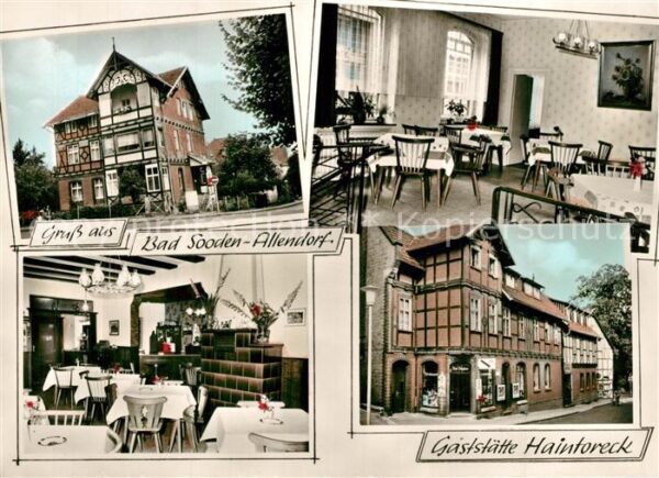 Bad Sooden-Allendorf Gaststaette Haintoreck Gastraeume