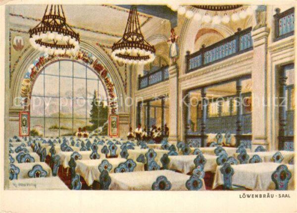 Berlin Haus Vaterland Loewenbraeu Saal