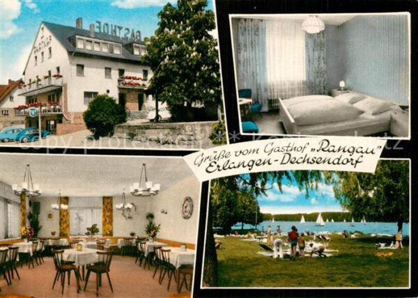 Dechsendorf Gasthof Rangau Gaststube Zimmer Seepanorama